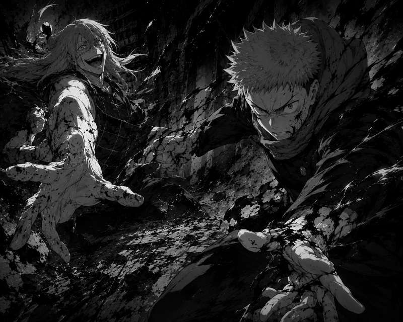 Itadori vs Mahito | Jujutsu Kaisen | DarkCollectionStudio