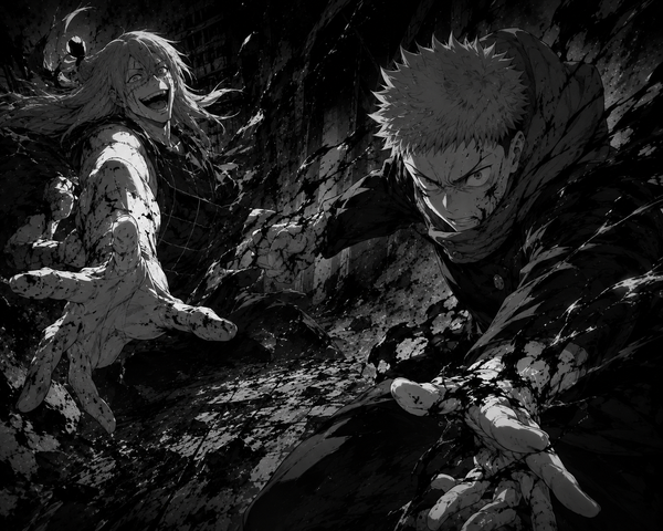 Itadori vs Mahito | Jujutsu Kaisen | DarkCollectionStudio