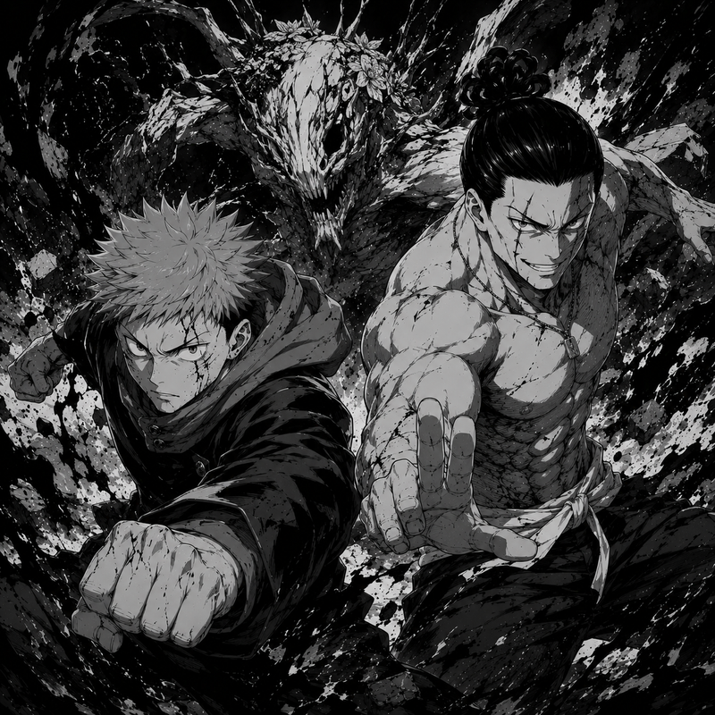 Itadori & Todo | Jujutsu Kaisen | DarkCollectionStudio