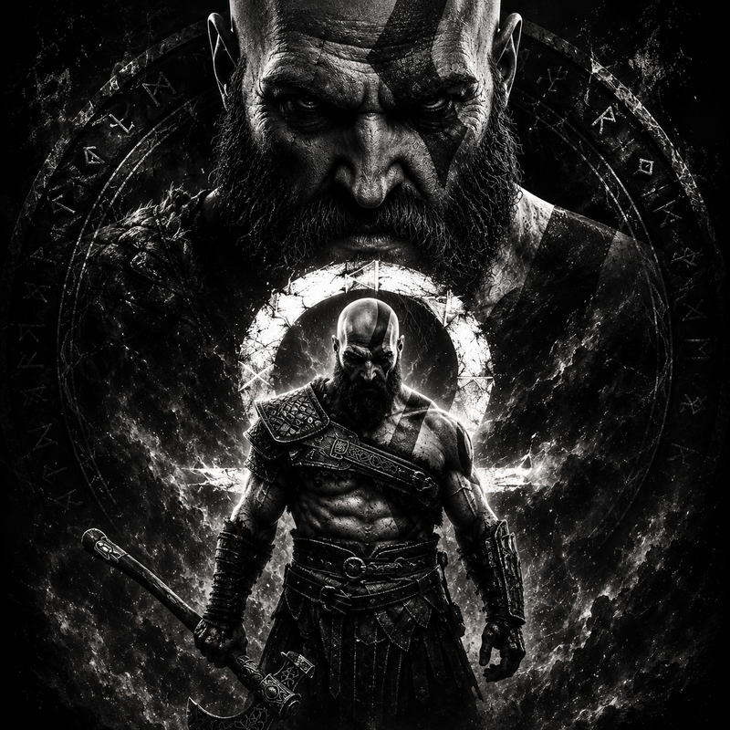 Kratos Vol.2 | God of War | DarkCollectionStudio