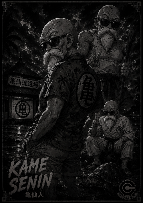 Maître Roshi | Dragon Ball | DarkCollectionStudio