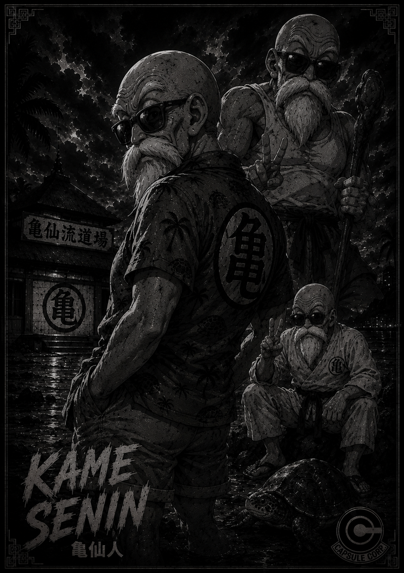 Maître Roshi | Dragon Ball | DarkCollectionStudio