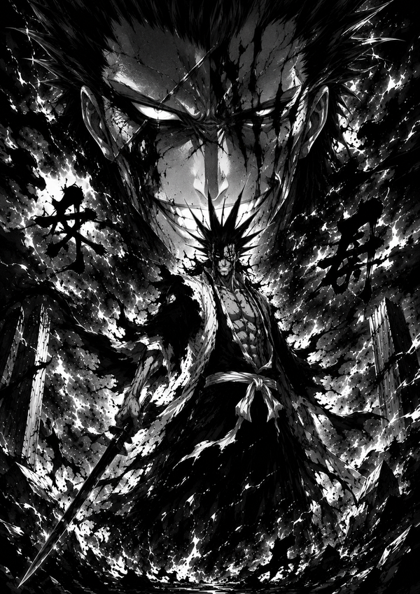 Kenpachi Zaraki | Bleach | DarkCollectionStudio
