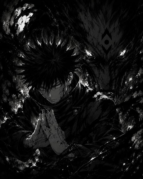 Megumi Fushiguro | Jujutsu Kaisen | DarkCollectionStudio