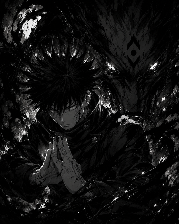 Megumi Fushiguro | Jujutsu Kaisen | DarkCollectionStudio