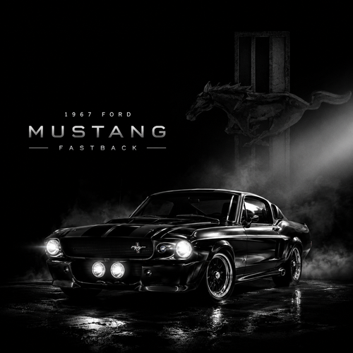 Mustang Fastback | Légendes Mécaniques | DarkCollectionStudio