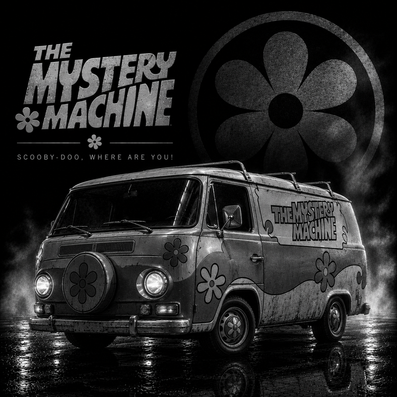 Mystery Machine | Légendes Mécaniques | DarkCollectionStudio