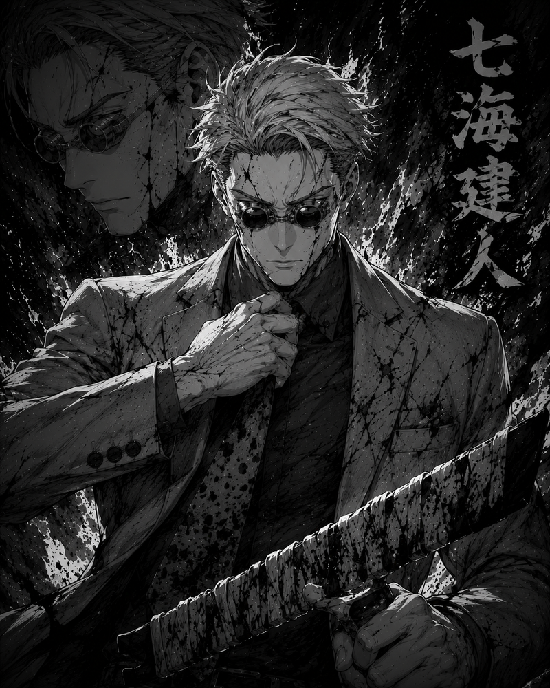 Nanami Kento | Jujutsu Kaisen | DarkCollectionStudio