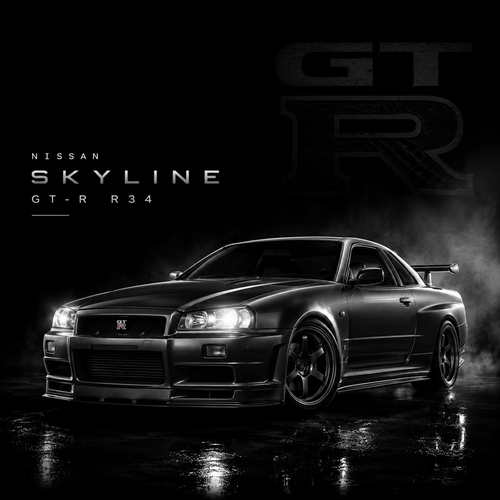 Nissan Skyline R34 | Légendes Mécaniques | DarkCollectionStudio