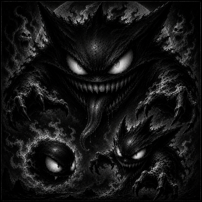 Gengar | Pokémon | DarkCollectionStudio