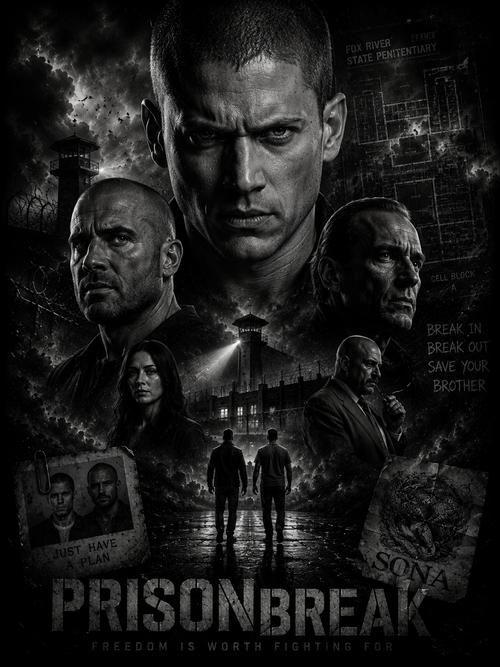 Michael Scofield | Prison Break | DarkCollectionStudio