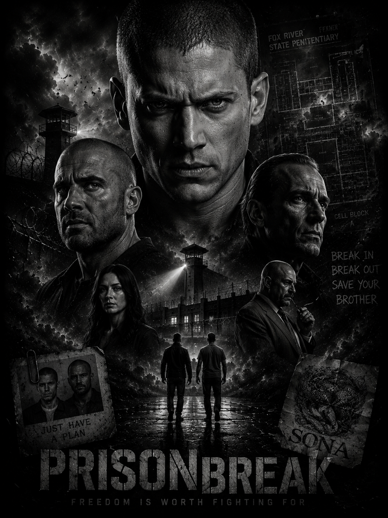 Michael Scofield | Prison Break | DarkCollectionStudio