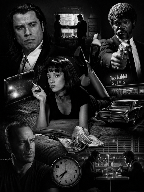 Jules Winnfield | Pulp Fiction | DarkCollectionStudio