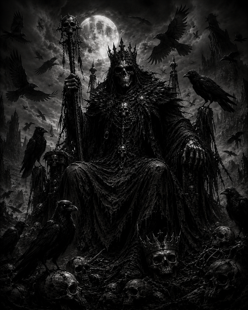 Roi des Corbeaux | Dark Fantasy | DarkCollectionStudio