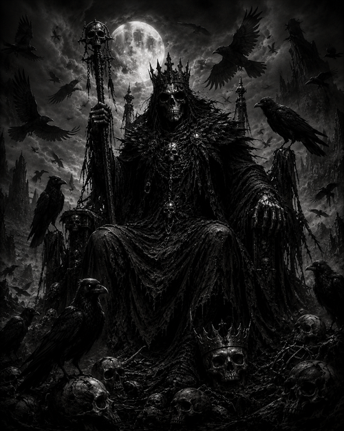 Roi des Corbeaux | Dark Fantasy | DarkCollectionStudio