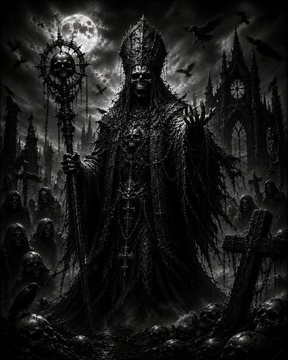 Roi Liche | Dark Fantasy | DarkCollectionStudio