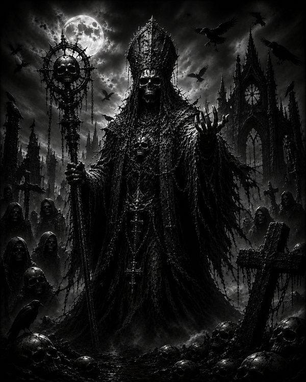 Roi Liche | Dark Fantasy | DarkCollectionStudio