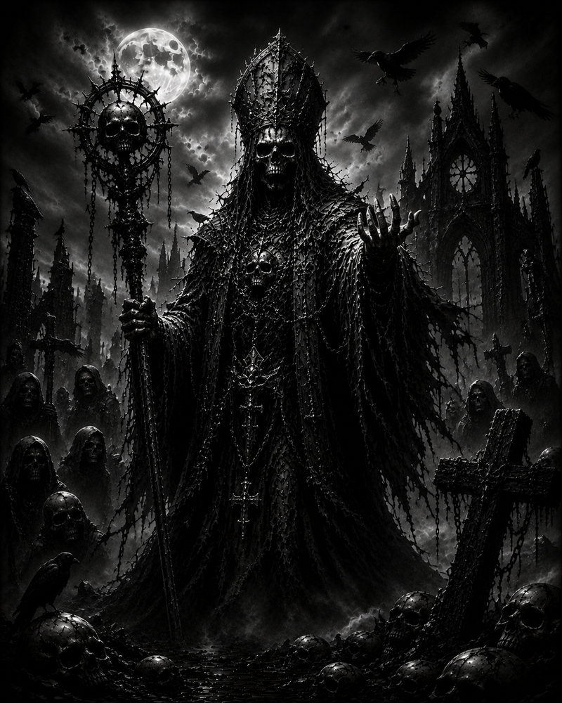 Roi Liche | Dark Fantasy | DarkCollectionStudio