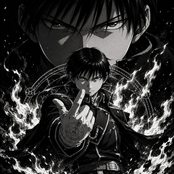 Roy Mustang | Full Metal Alchemist | DarkCollectionStudio