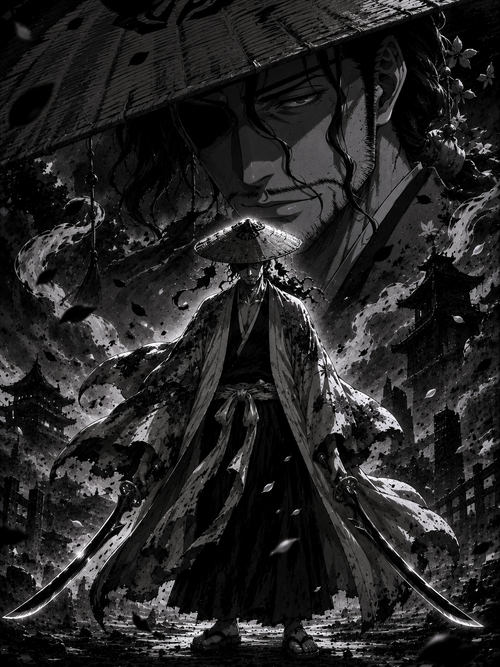 Shunsui Kyōraku | Bleach | DarkCollectionStudio