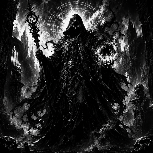 Sorcier Noir | Dark Fantasy | DarkCollectionStudio