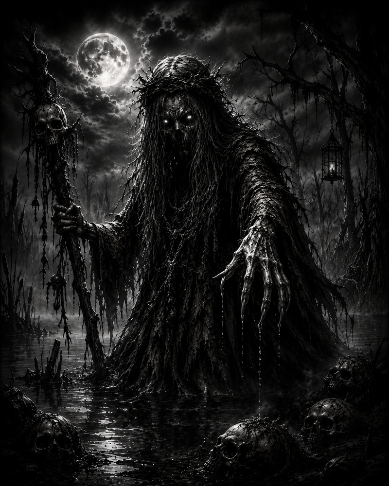 Sorcière des Marais | Dark Fantasy | DarkCollectionStudio