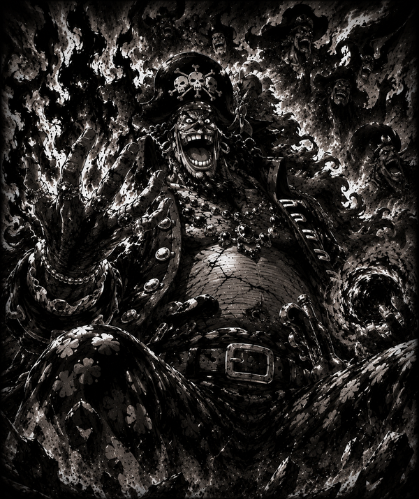 Marshall D. Teach | One Piece | DarkCollectionStudio