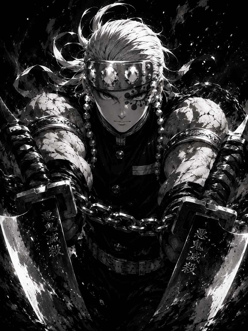 Tengen Uzui | Demon Slayer | DarkCollectionStudio