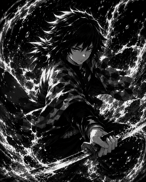 Tomioka Giyu | Demon Slayer | DarkCollectionStudio
