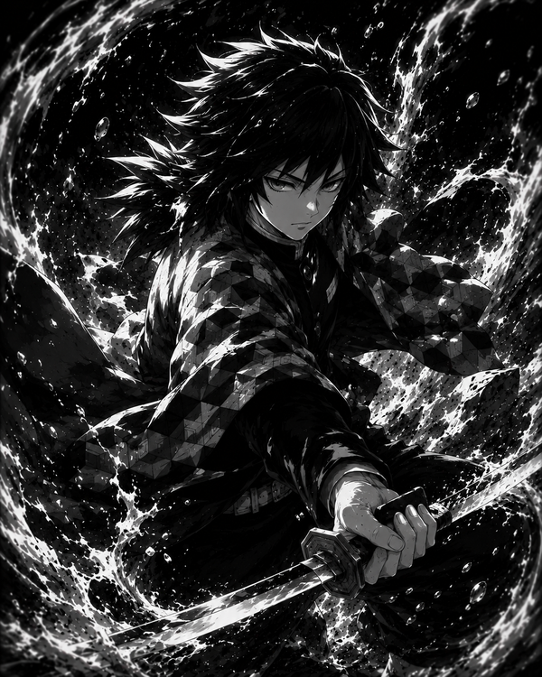 Tomioka Giyu | Demon Slayer | DarkCollectionStudio