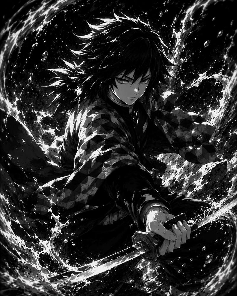 Tomioka Giyu | Demon Slayer | DarkCollectionStudio