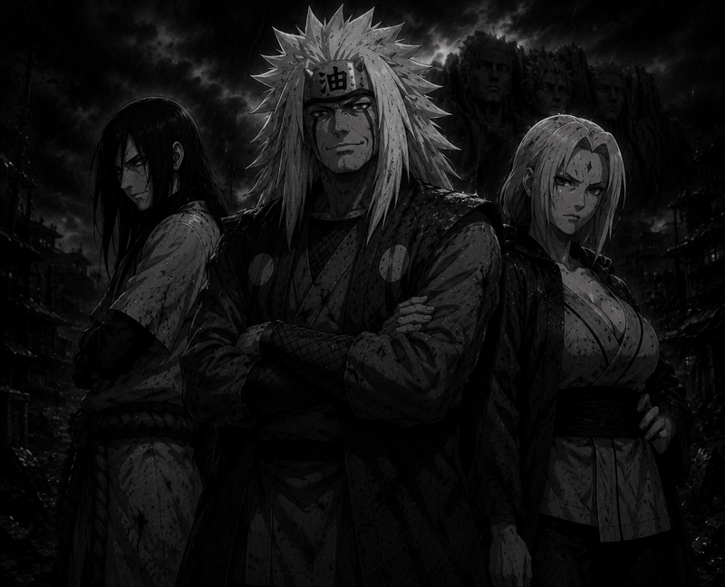 Les Sannins | Naruto | DarkCollectionStudio