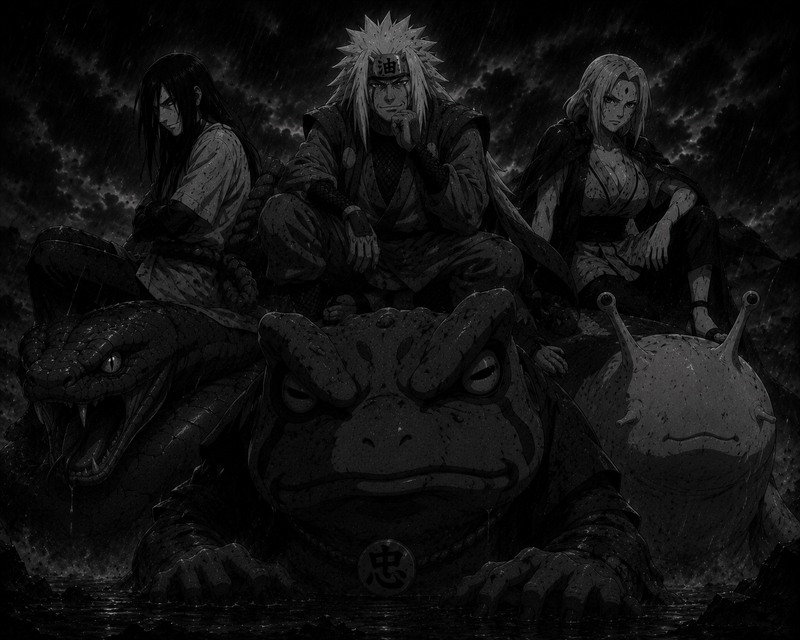 Les Sannins Vol.2 | Naruto | DarkCollectionStudio