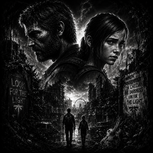 Joel et Ellie | The Last of Us | DarkCollectionStudio