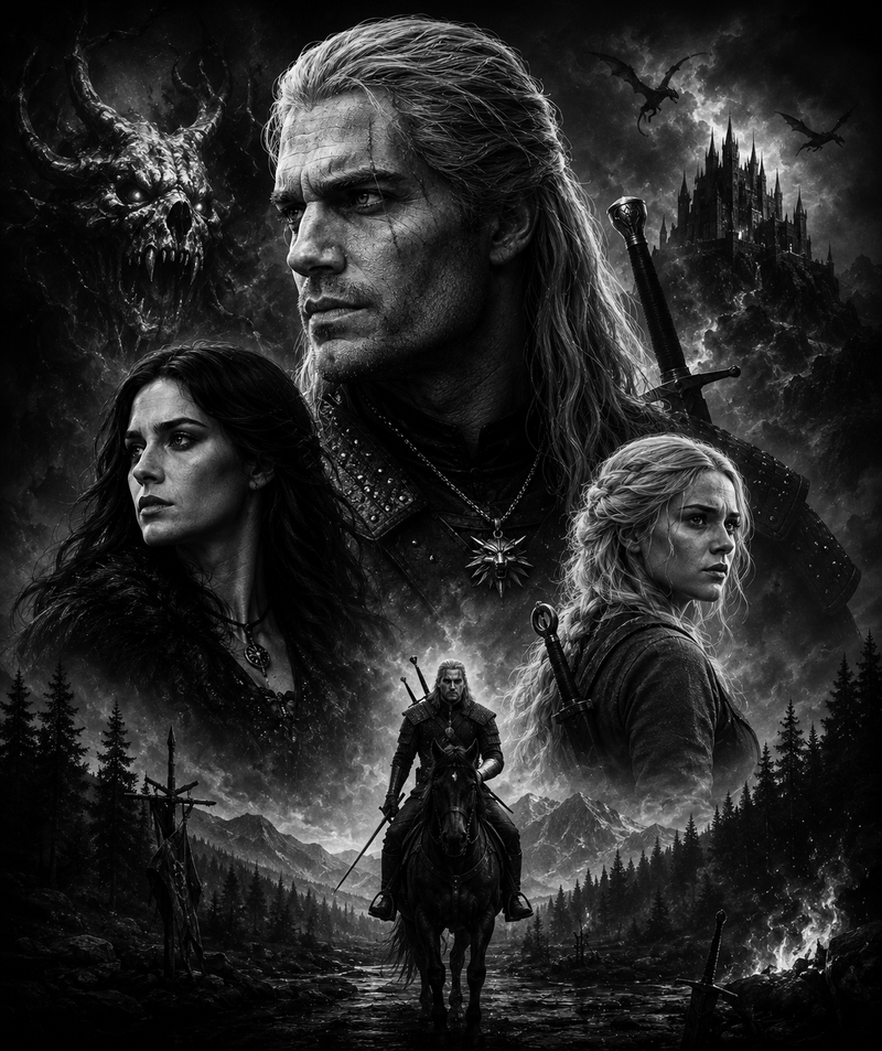 Geralt de Riv | The Witcher | DarkCollectionStudio