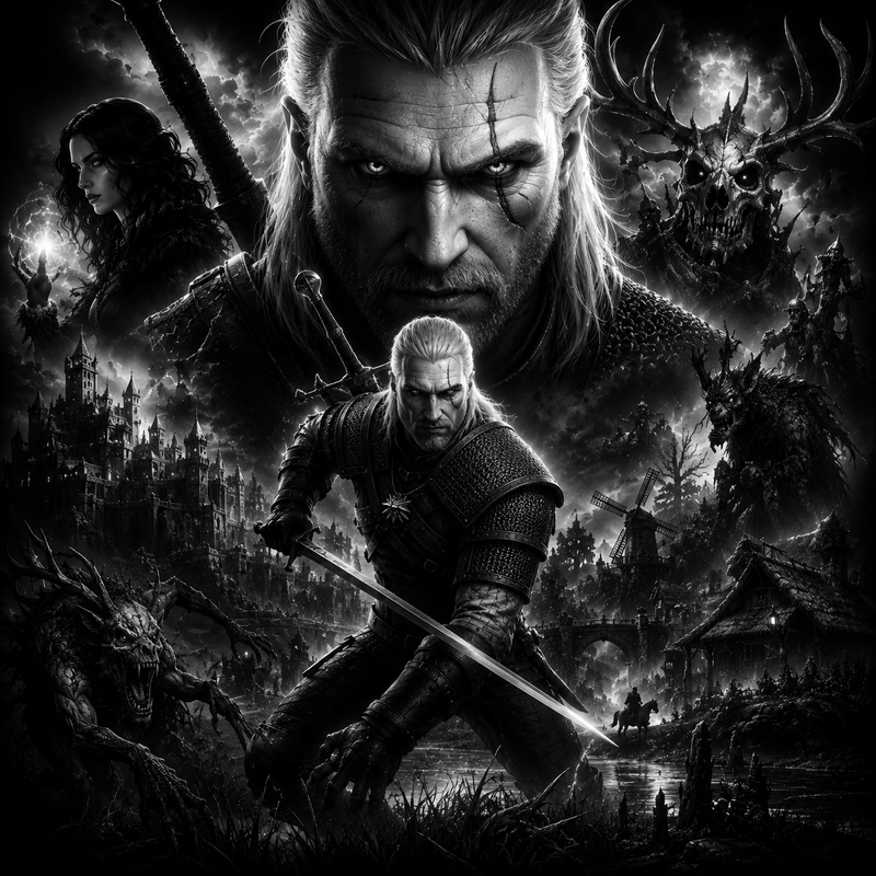 Geralt de Riv Vol.2 | The Witcher | DarkCollectionStudio