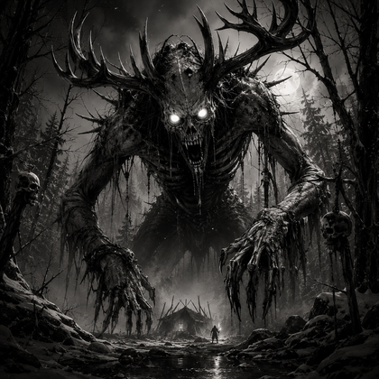 Wendigo | Dark Fantasy | DarkCollectionStudio