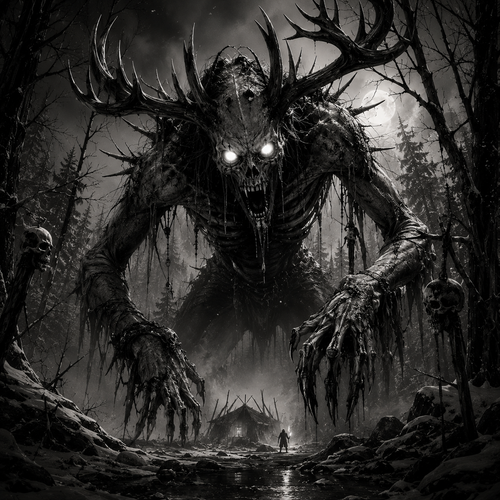 Wendigo | Dark Fantasy | DarkCollectionStudio