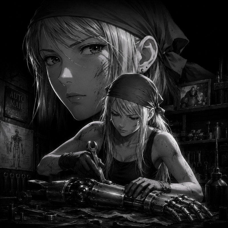 Winry Rockbell | Full Metal Alchemist | DarkCollectionStudio