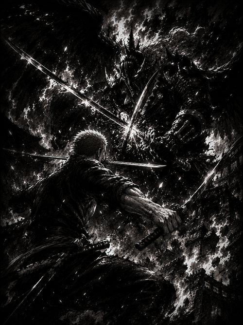 Zoro vs King | One Piece | DarkCollectionStudio