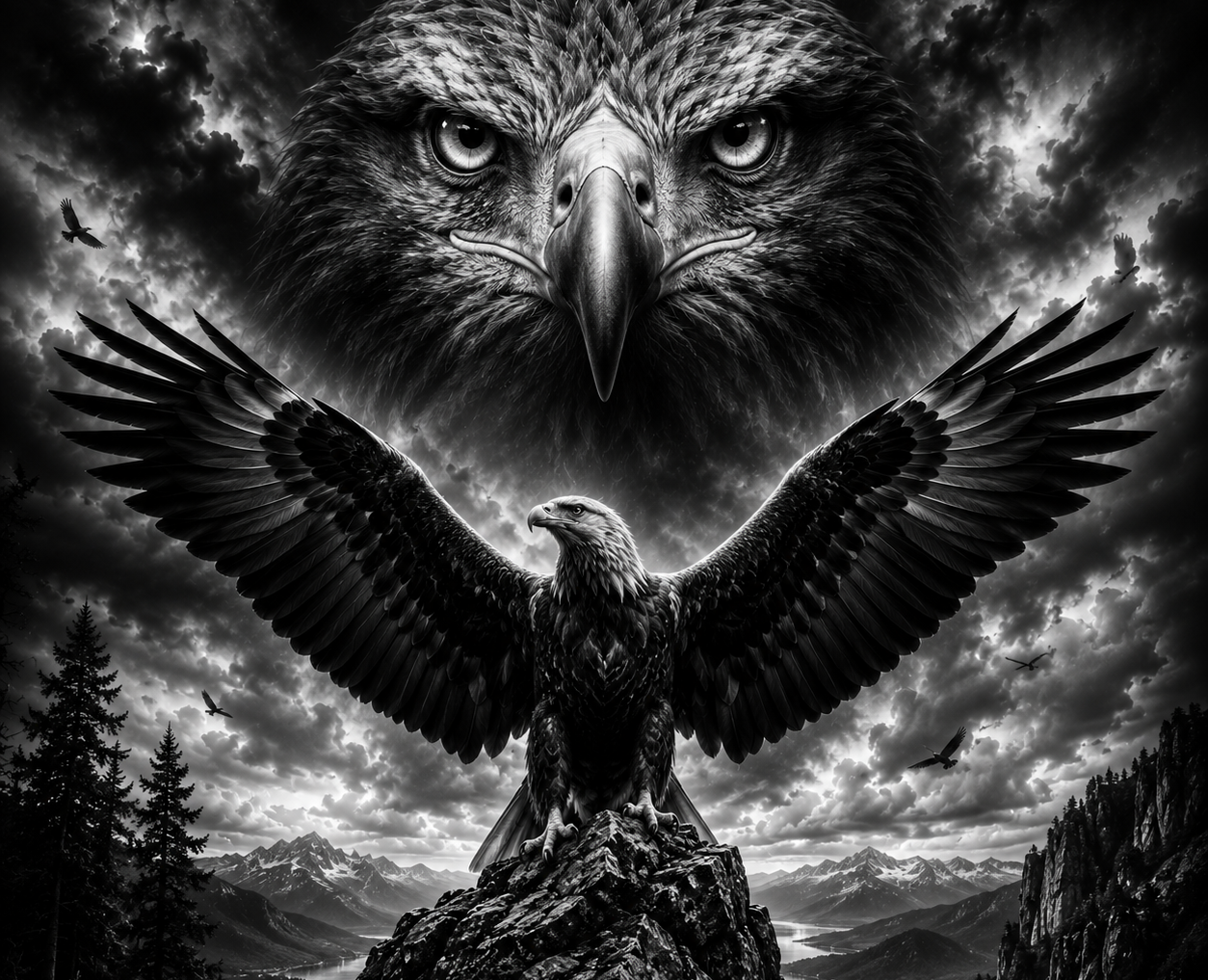 Aigle Royal | Animaux | DarkCollectionStudio