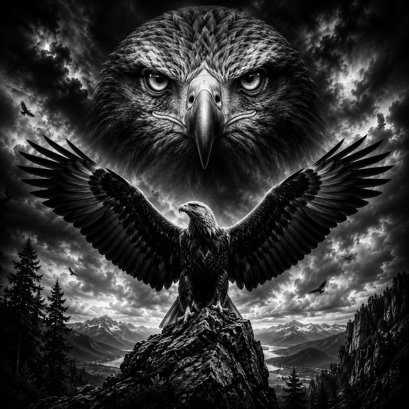 Aigle Royal | Animaux | DarkCollectionStudio