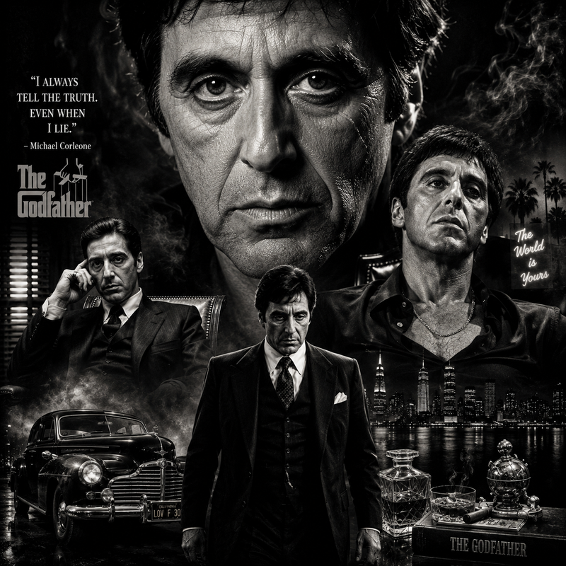 Al Pacino | Célébrités | DarkCollectionStudio