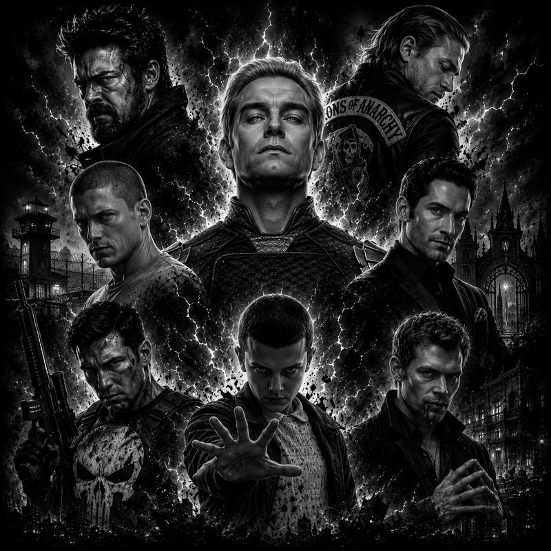 Personnages des Séries | Prestige | DarkCollectionStudio