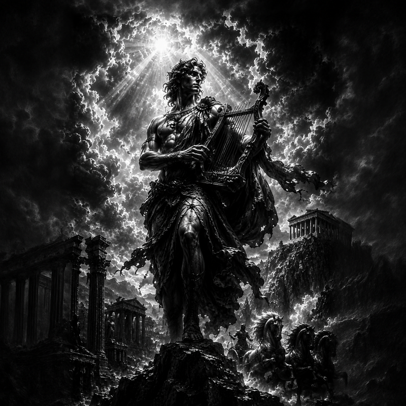 Apollon | Mythologie | DarkCollectionStudio — rendu gravé