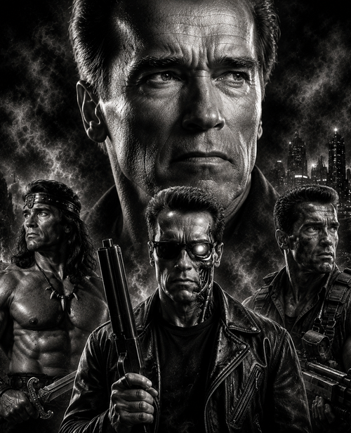 Arnold Schwarzenegger | Célébrités | DarkCollectionStudio