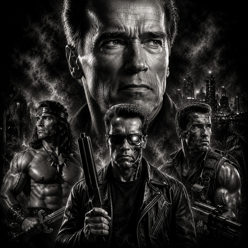 Arnold Schwarzenegger | Célébrités | DarkCollectionStudio