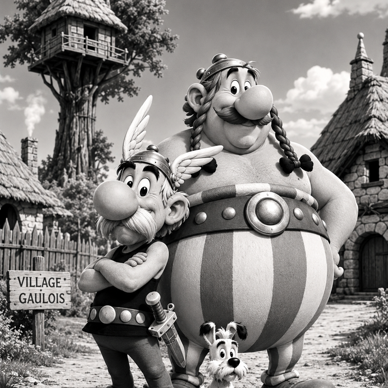 Astérix | Rêve d'Enfance | DarkCollectionStudio
