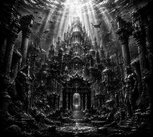 Atlantis Engloutie | Abysse | DarkCollectionStudio