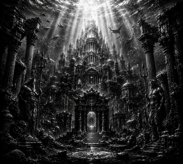 Atlantis Engloutie | Abysse | DarkCollectionStudio